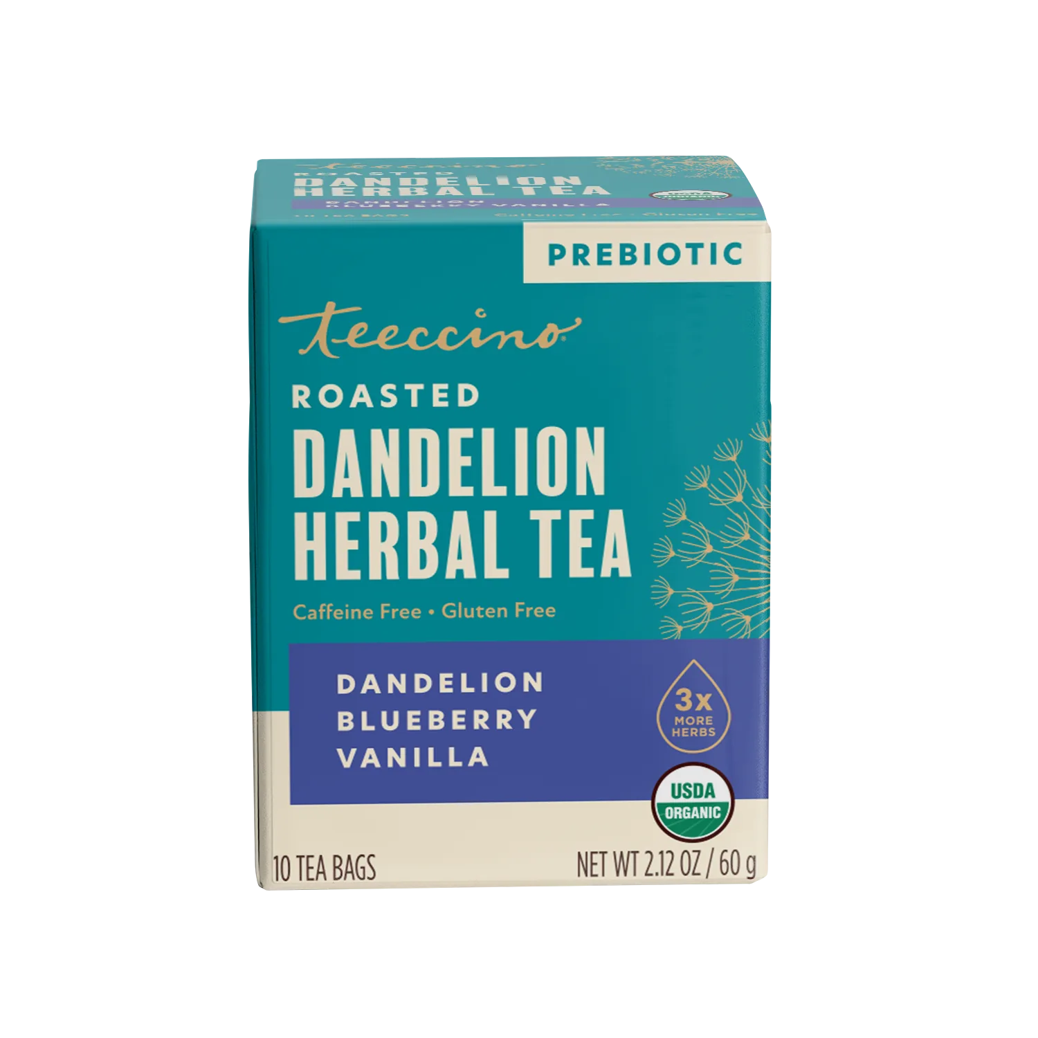 Dandelion Blueberry Vanilla Roasted Herbal Tea