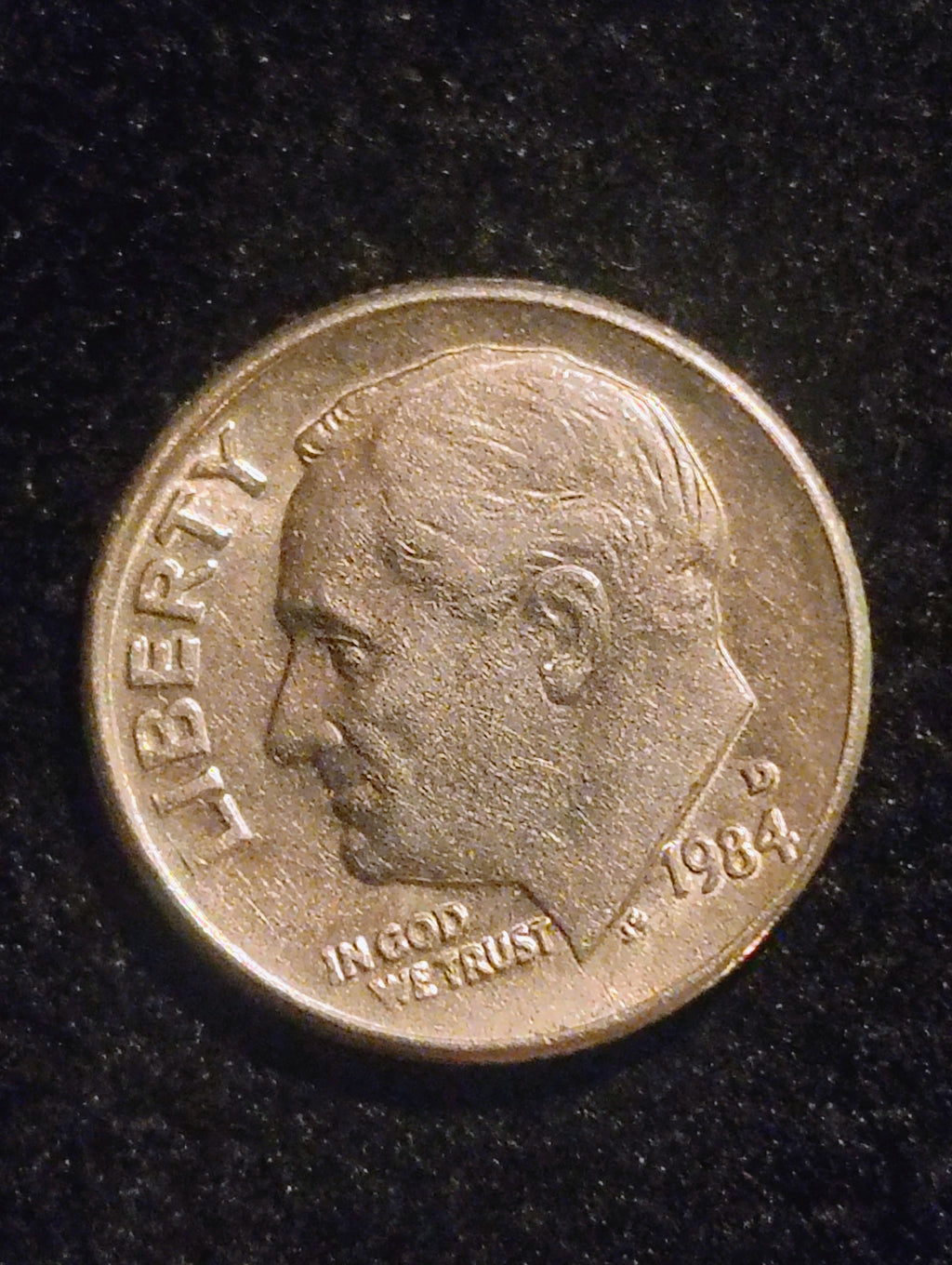 1984 Errors Dime