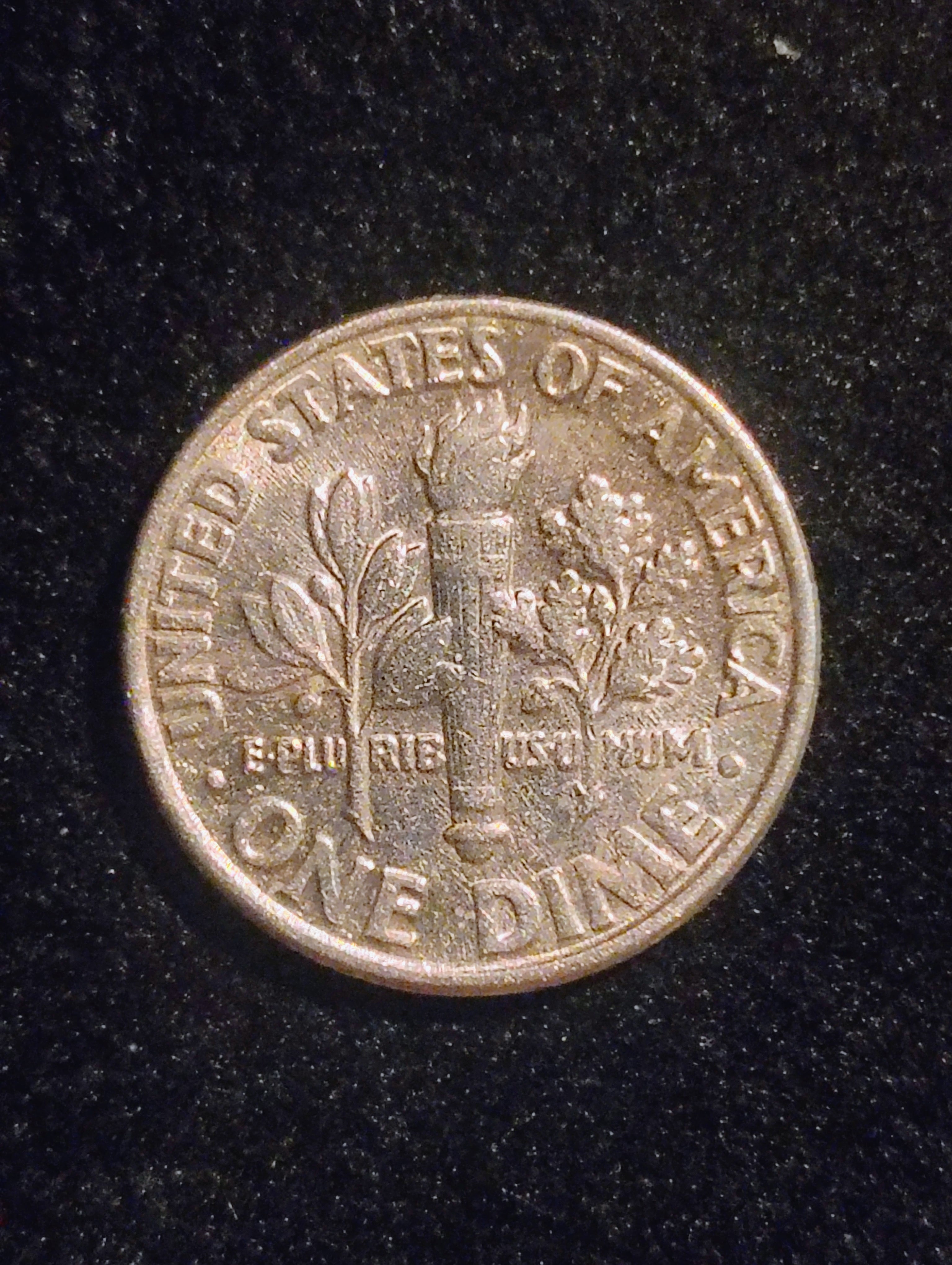 1999 P-mint Error Dime