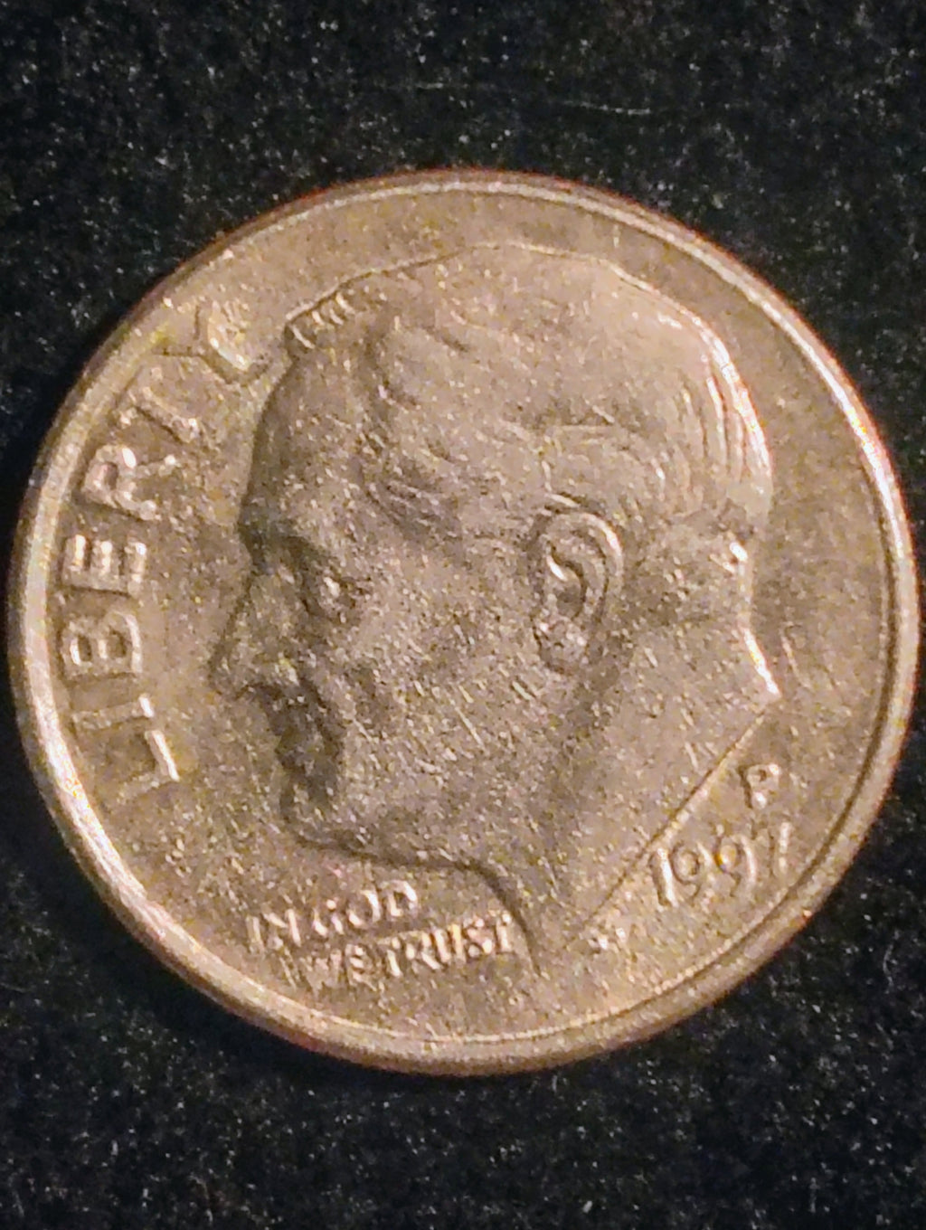 1997 P-mint Dime Errors