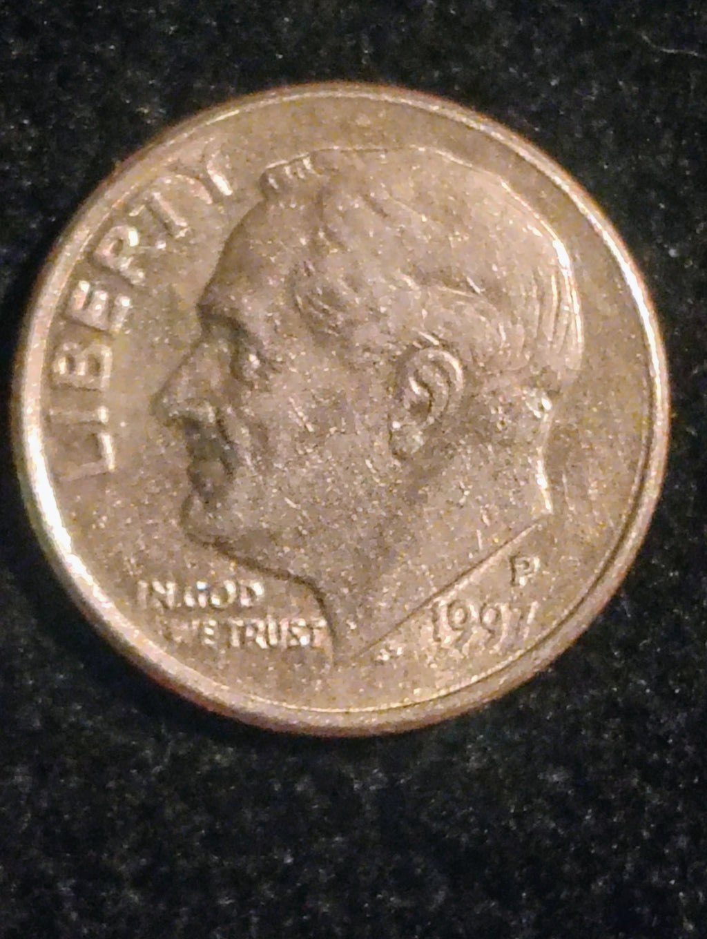 1997 P-mint Dime Errors