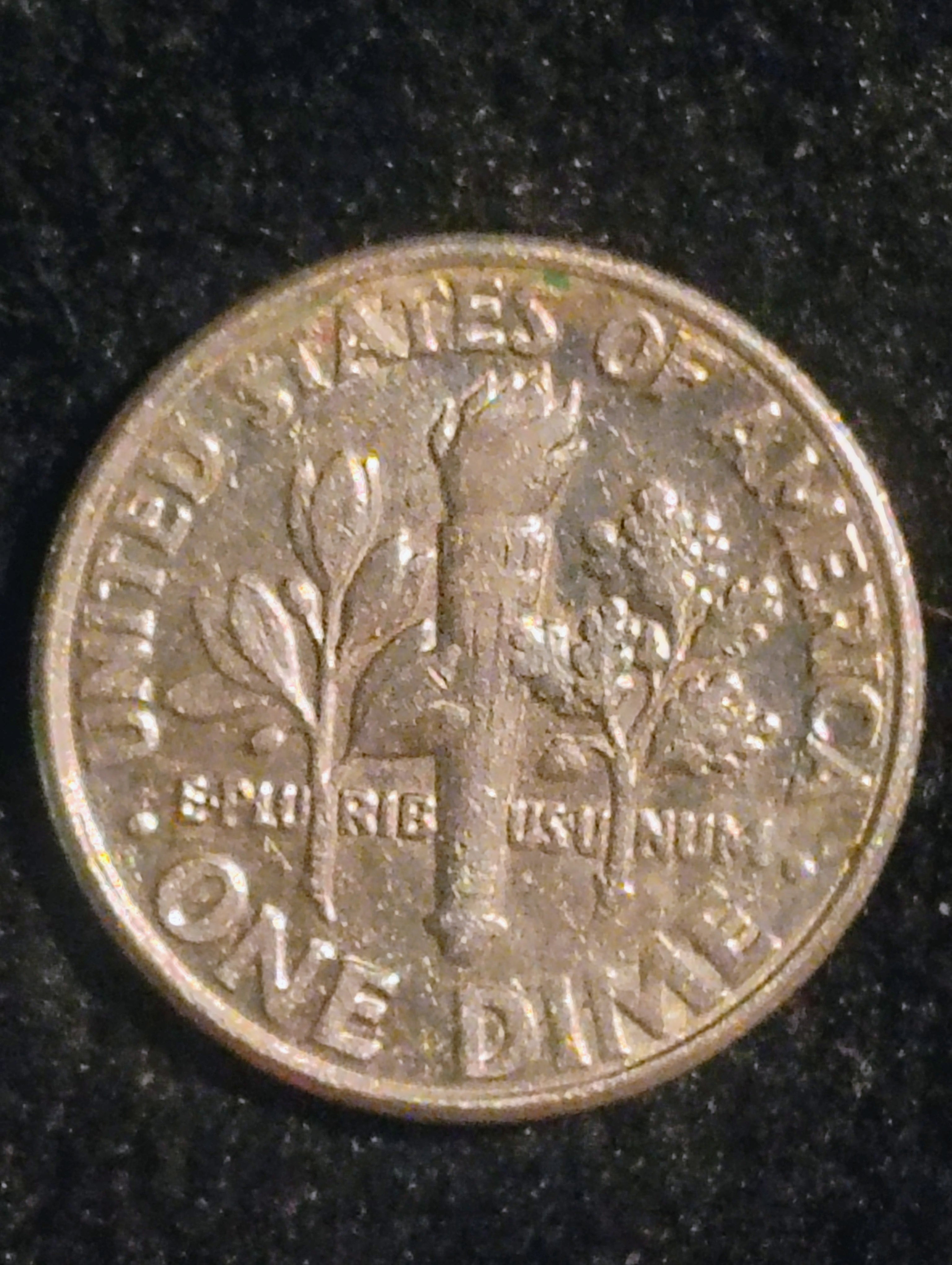 1997 P-mint Dime Errors