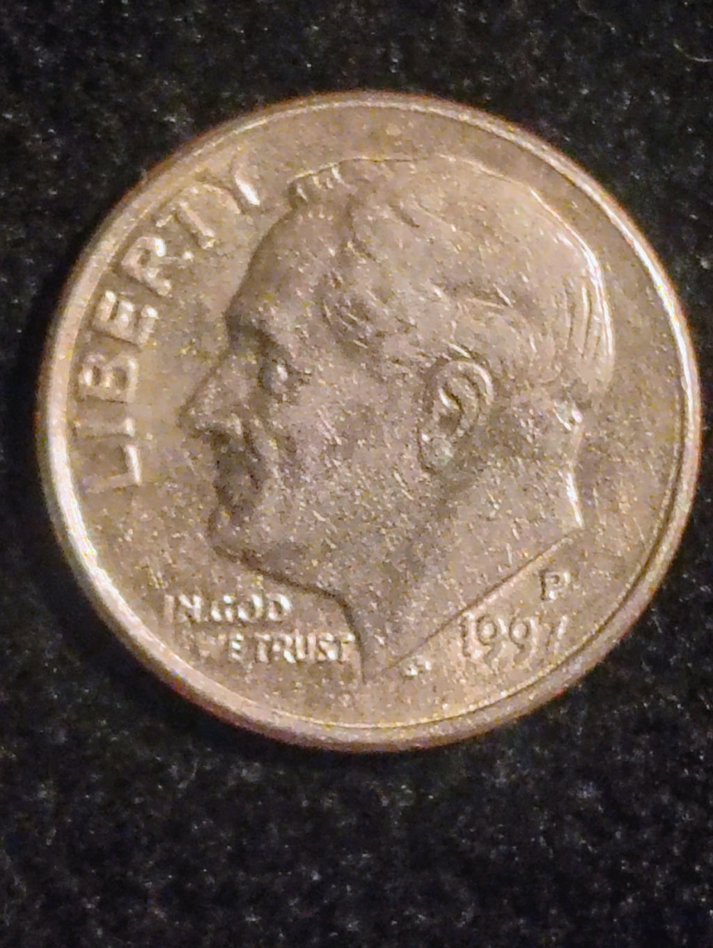 1997 P-mint Dime Errors