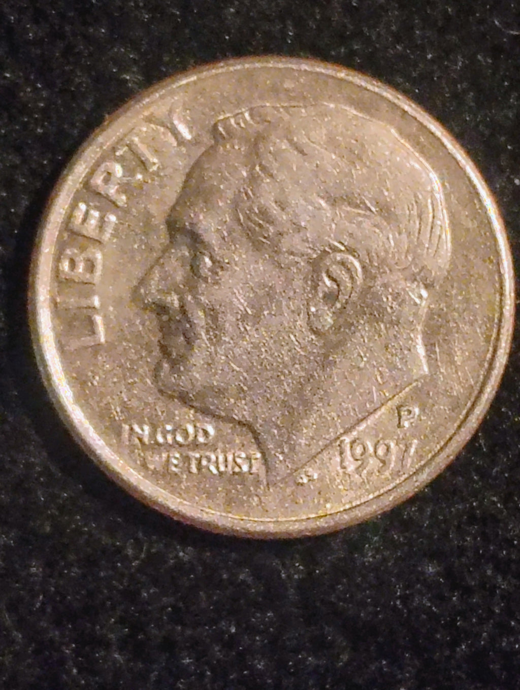 1997 P-mint Dime Errors