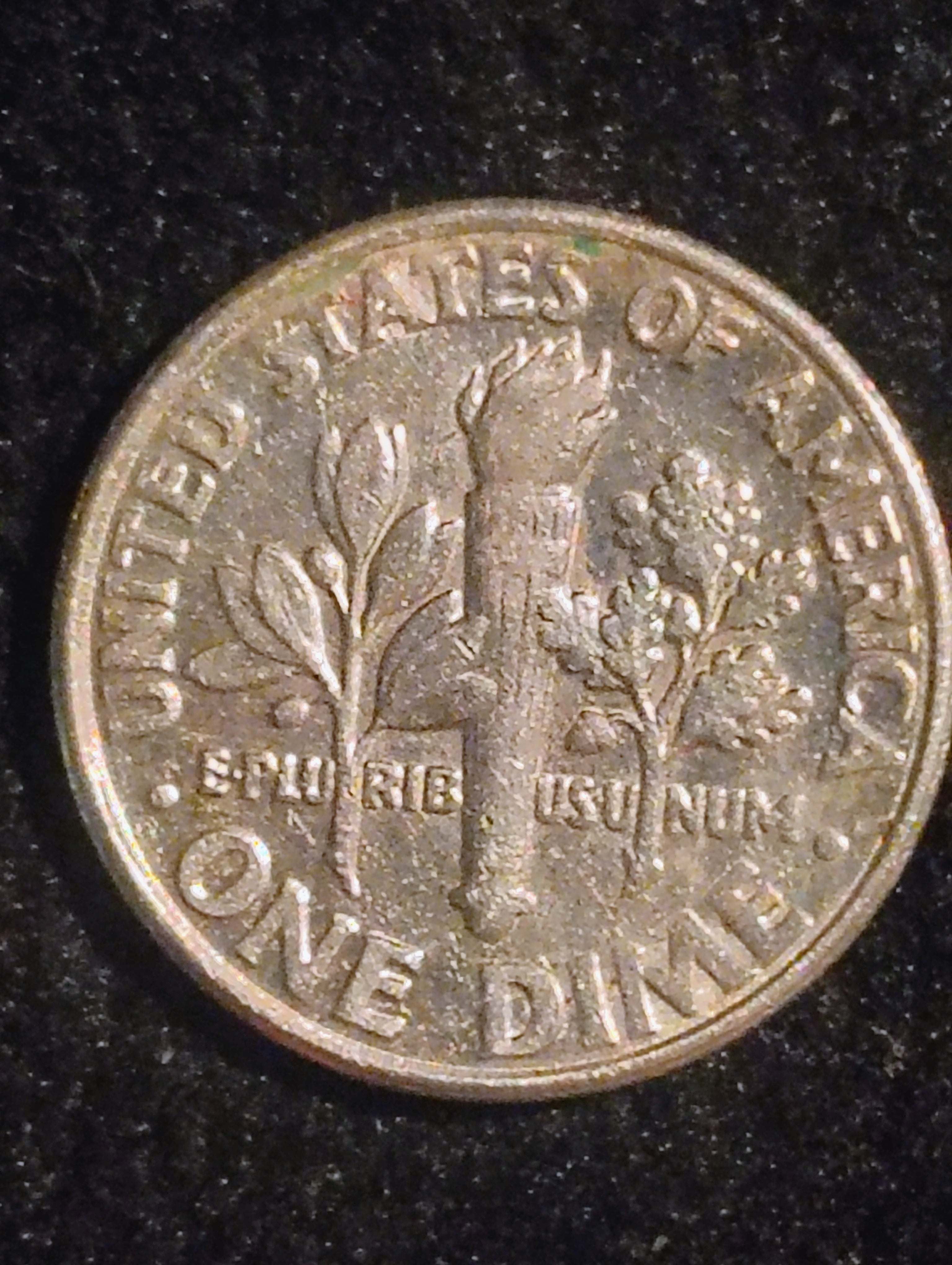 1997 P-mint Dime Errors
