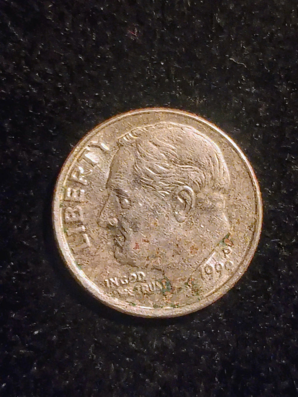 1999 P-mint Error Dime