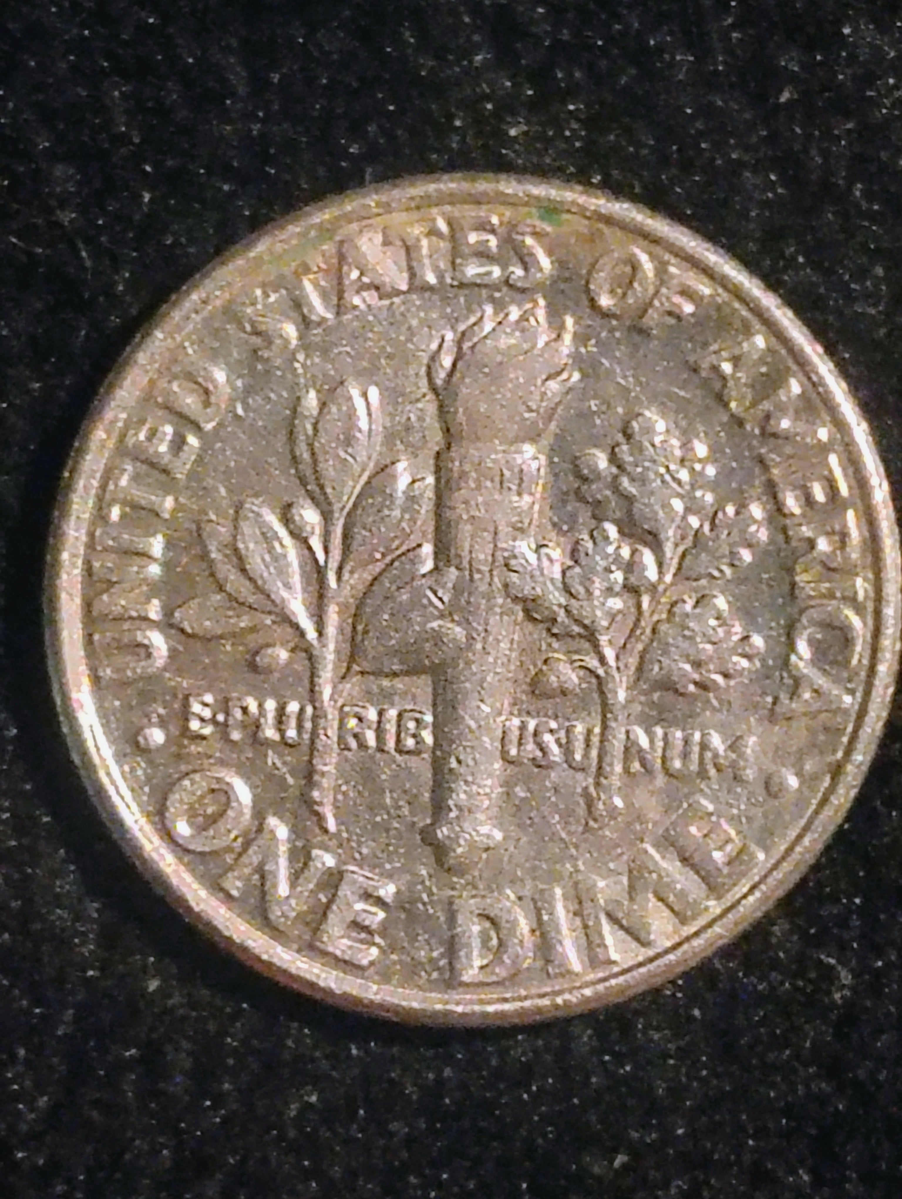1997 P-mint Dime Errors
