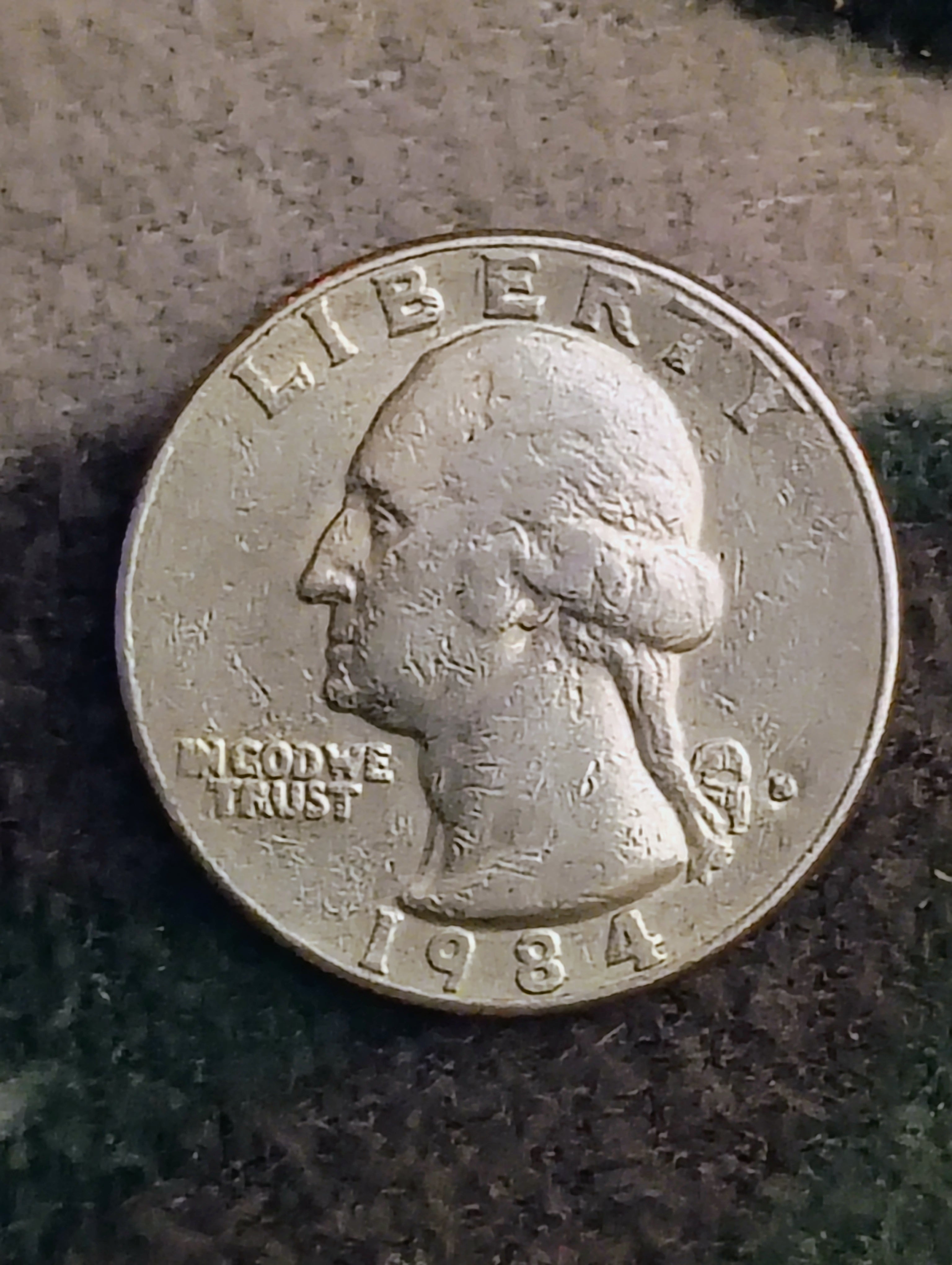 1984-D Quarter DDO, BS RARE!