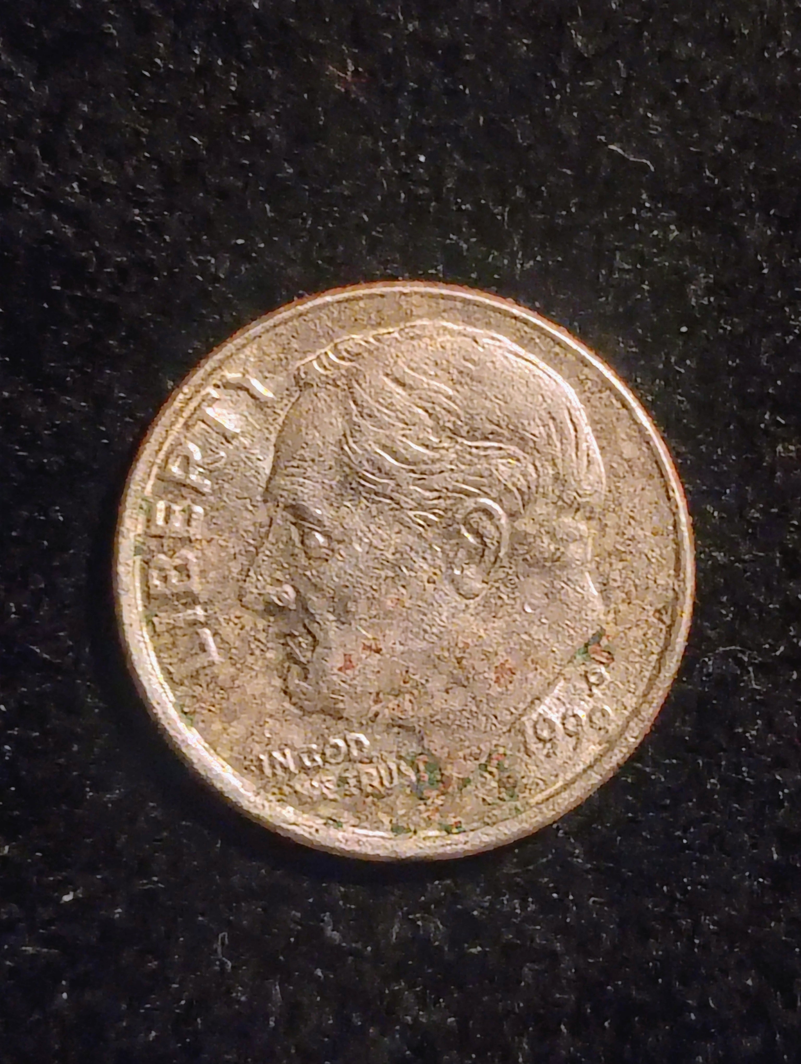 1999 P-mint Error Dime