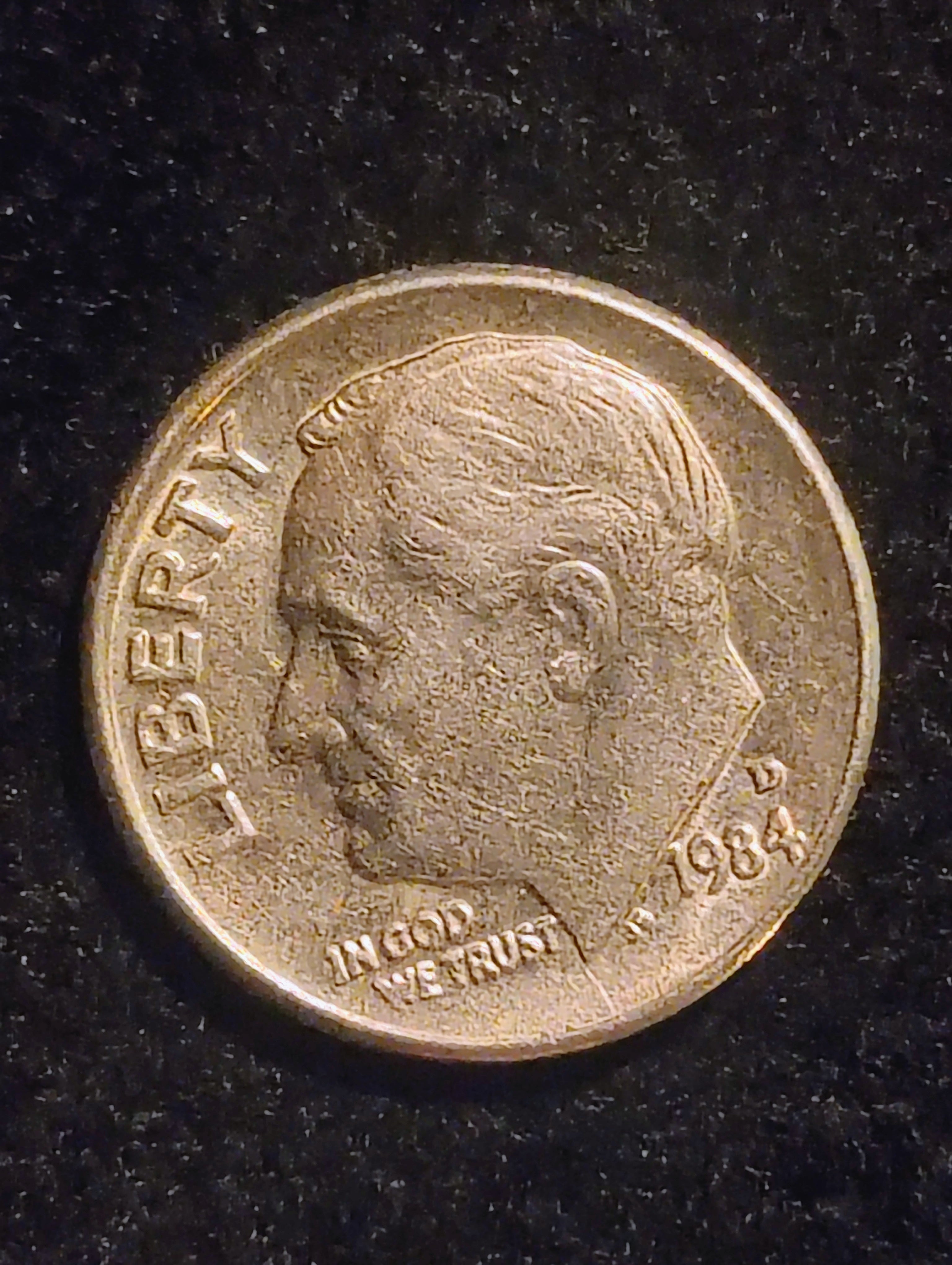 1984 Errors Dime